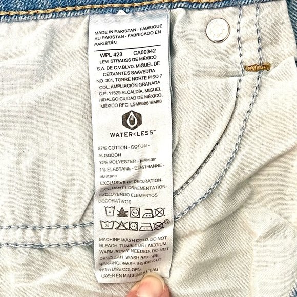 Signature Levi Strauss Heritage High-Rise Straight Jeans W35 Super Stretch NWT's - Picture 9 of 15